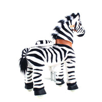 PonyCycle, Inc. PonyCycle Ride on Zebra Horse Toy Age 3-4