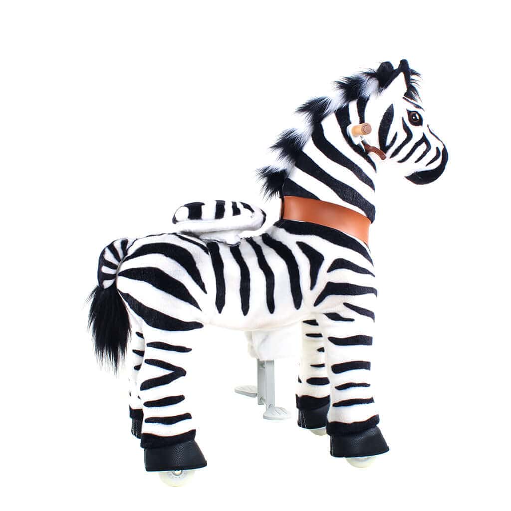 PonyCycle, Inc. PonyCycle Ride on Zebra Horse Toy Age 3-4