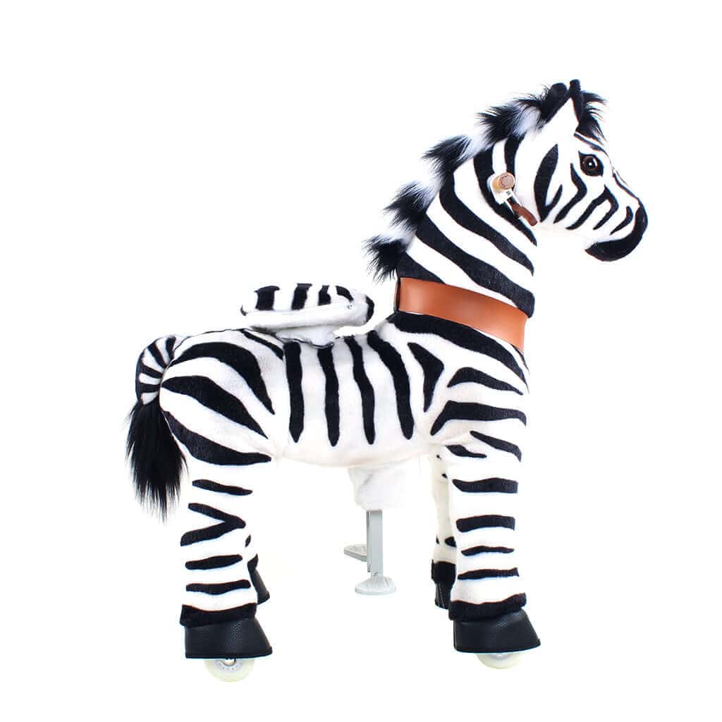 PonyCycle, Inc. PonyCycle Ride on Zebra Horse Toy Age 3-4