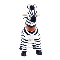 PonyCycle, Inc. PonyCycle Ride on Zebra Horse Toy Age 3-4