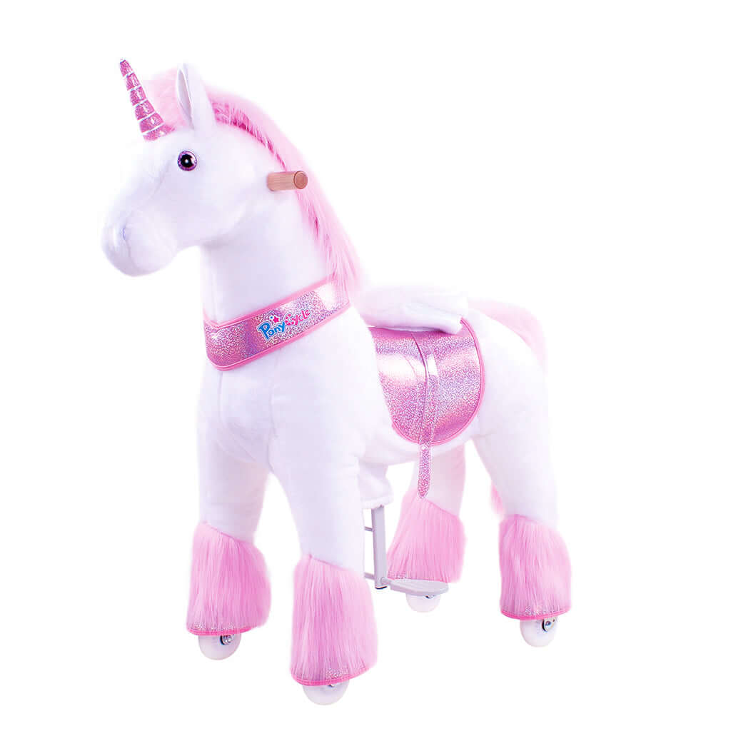 PonyCycle, Inc. Model U Ride-On Unicorn Age 4-7 Pink