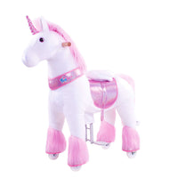 PonyCycle, Inc. Model U Ride-On Unicorn Age 4-7 Pink