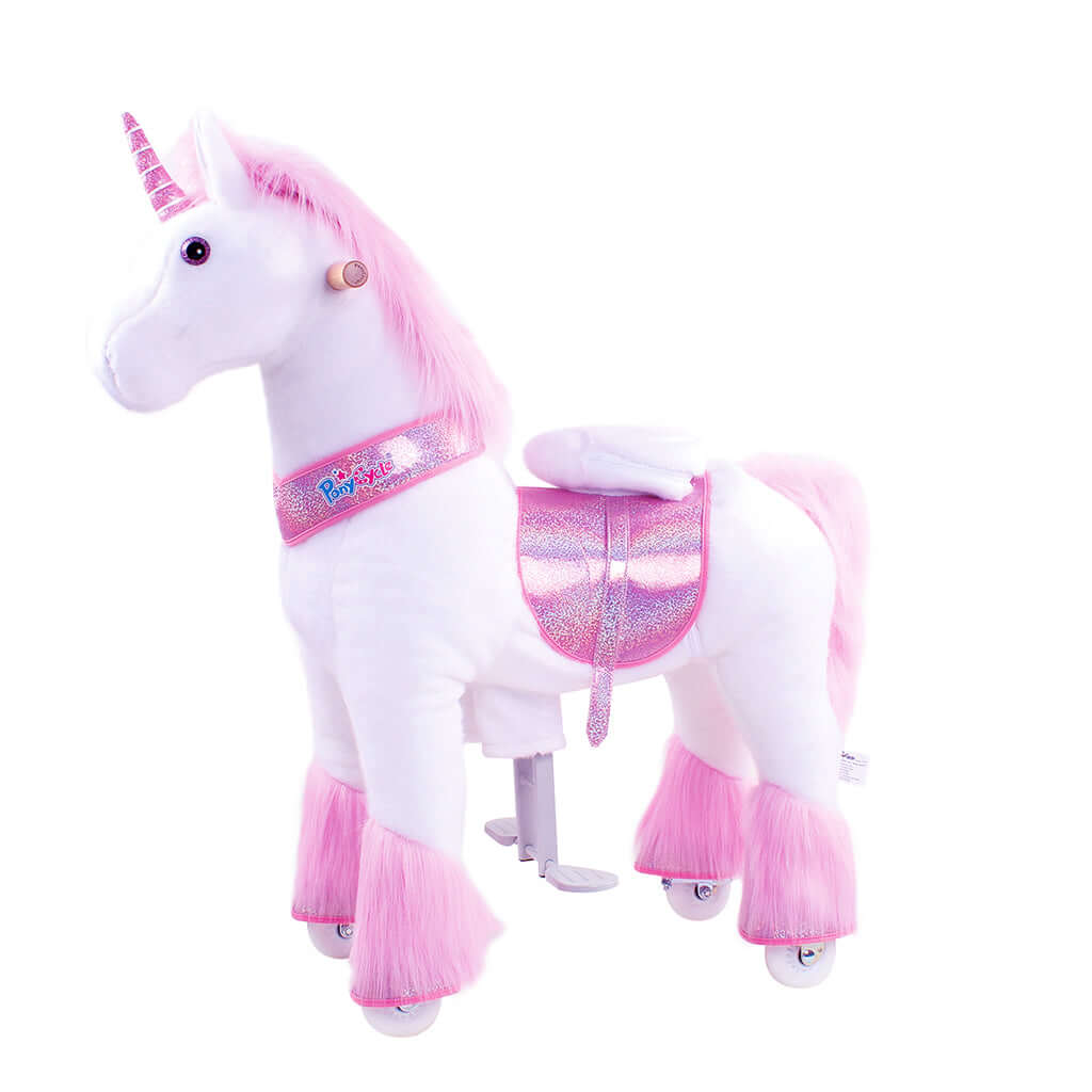 PonyCycle, Inc. Model U Ride-On Unicorn Age 4-7 Pink