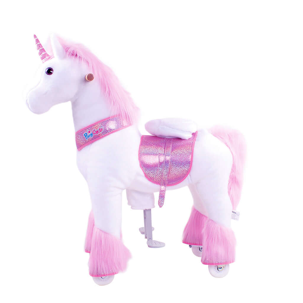 PonyCycle, Inc. Model U Ride-On Unicorn Age 4-7 Pink
