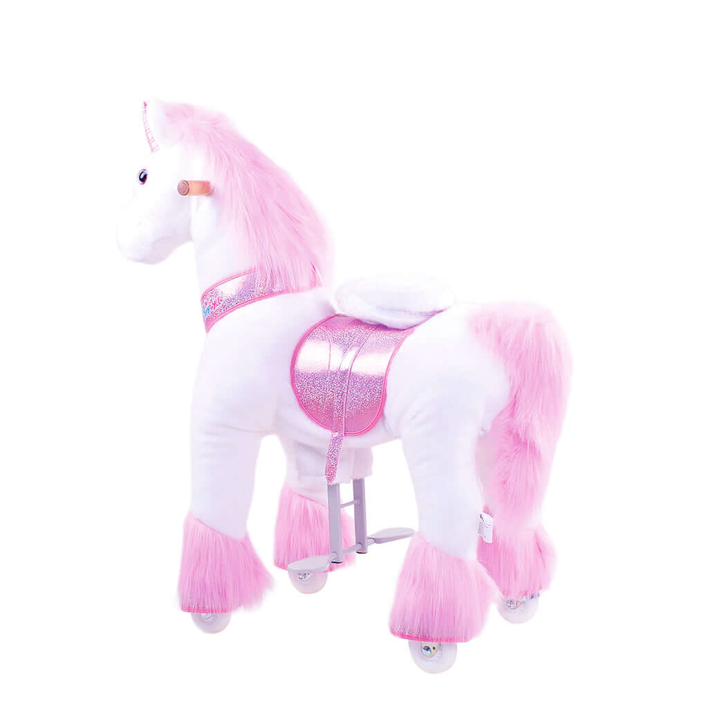 PonyCycle, Inc. Model U Ride-On Unicorn Age 4-7 Pink