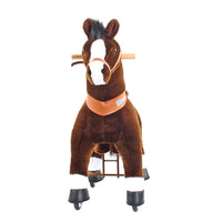 PonyCycle, Inc. Model U Ride on Horse Riding Toy Age 4-7 Chocolate