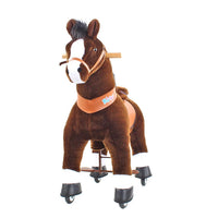 PonyCycle, Inc. Model U Ride on Horse Riding Toy Age 4-7 Chocolate
