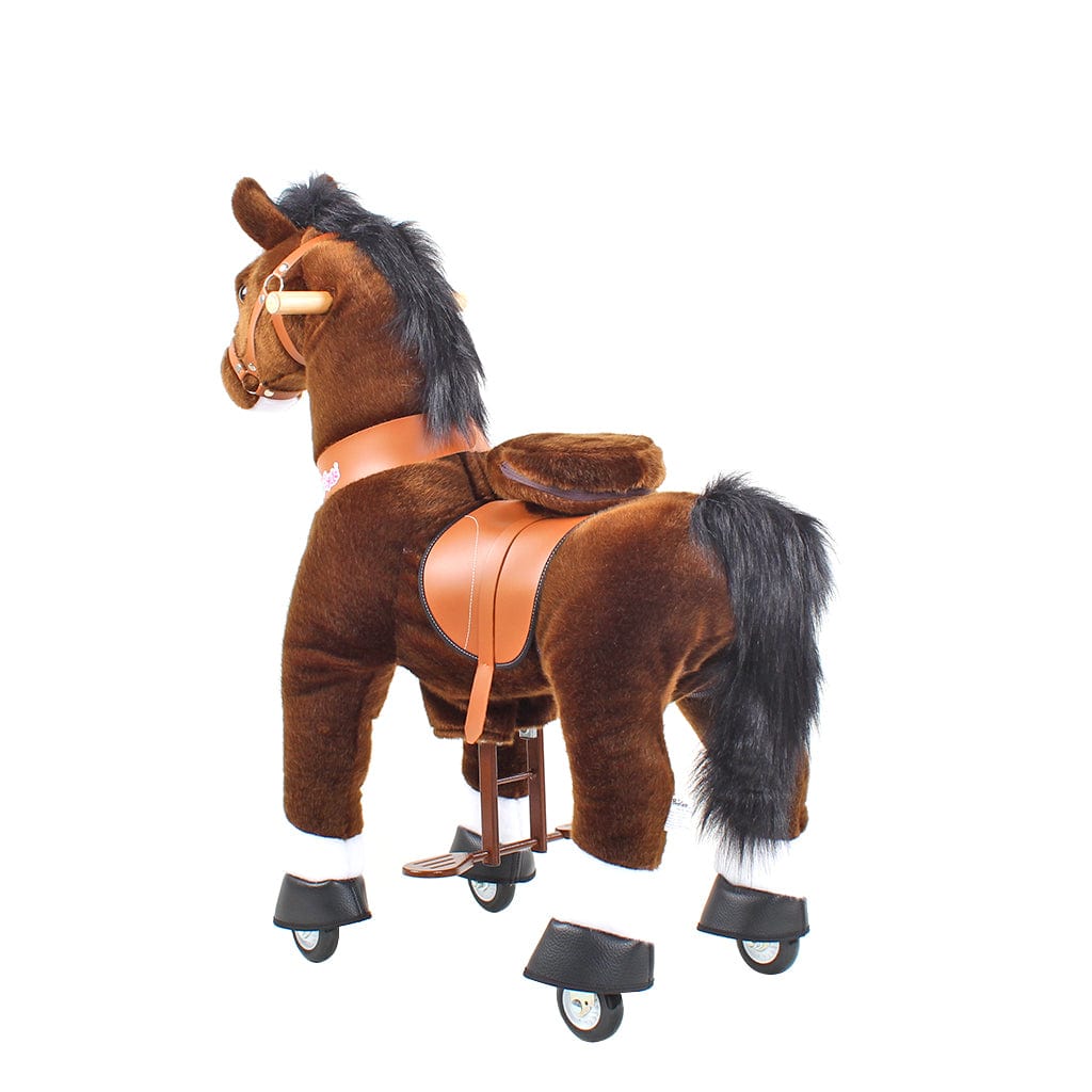 PonyCycle, Inc. Model U Ride on Horse Riding Toy Age 4-7 Chocolate