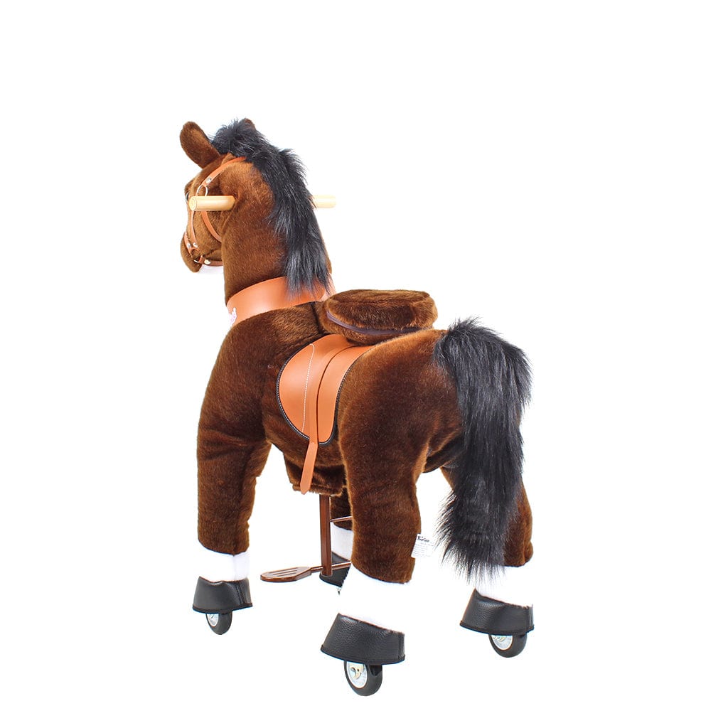 PonyCycle, Inc. Model U Ride on Horse Riding Toy Age 4-7 Chocolate
