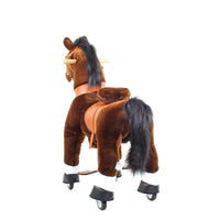 PonyCycle, Inc. Model U Ride on Horse Riding Toy Age 4-7 Chocolate