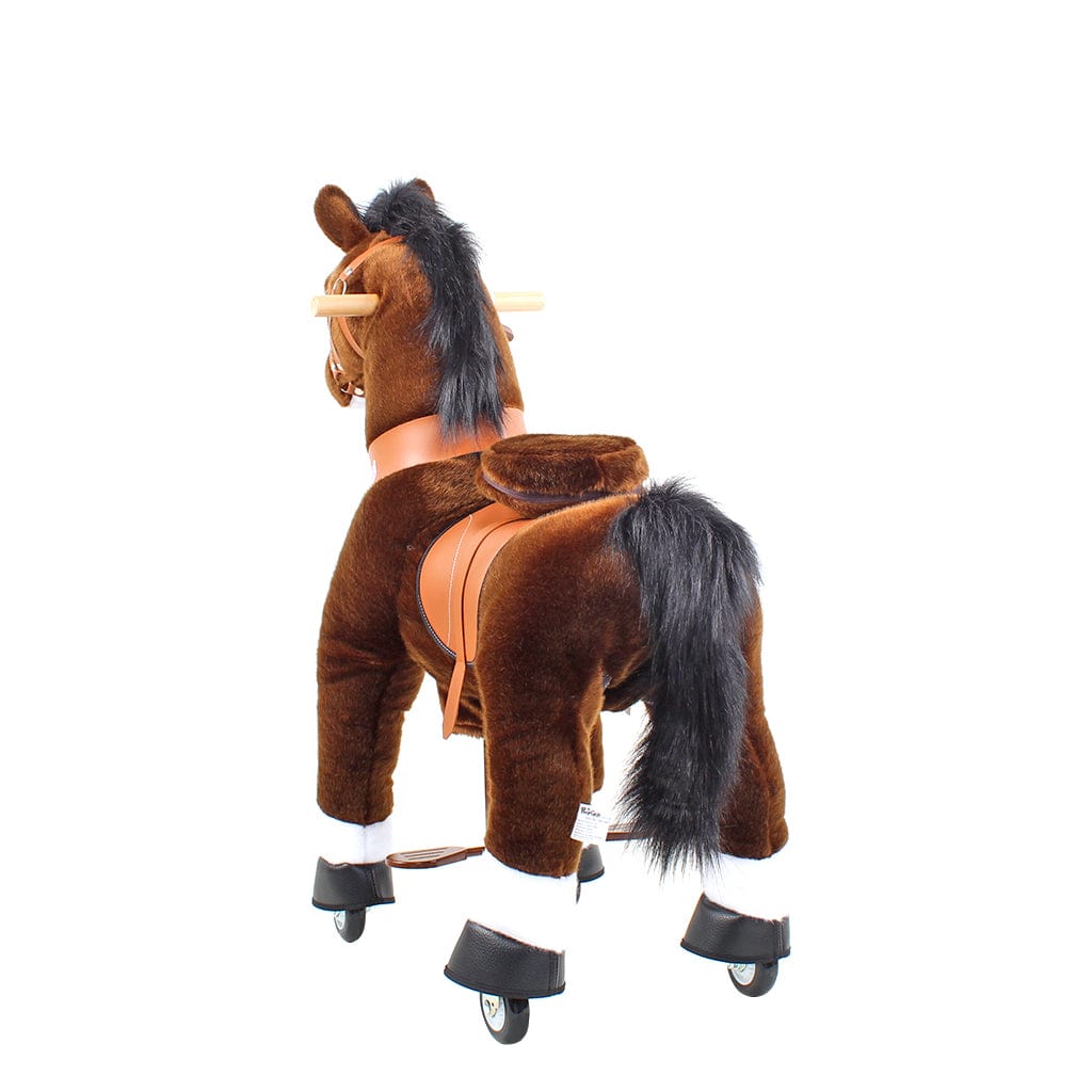 PonyCycle, Inc. Model U Ride on Horse Riding Toy Age 4-7 Chocolate