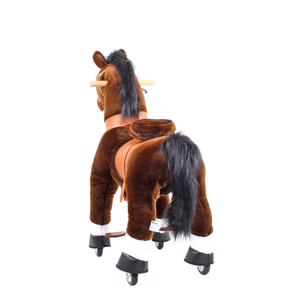 PonyCycle, Inc. Model U Ride on Horse Riding Toy Age 4-7 Chocolate