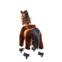PonyCycle, Inc. Model U Ride on Horse Riding Toy Age 4-7 Chocolate