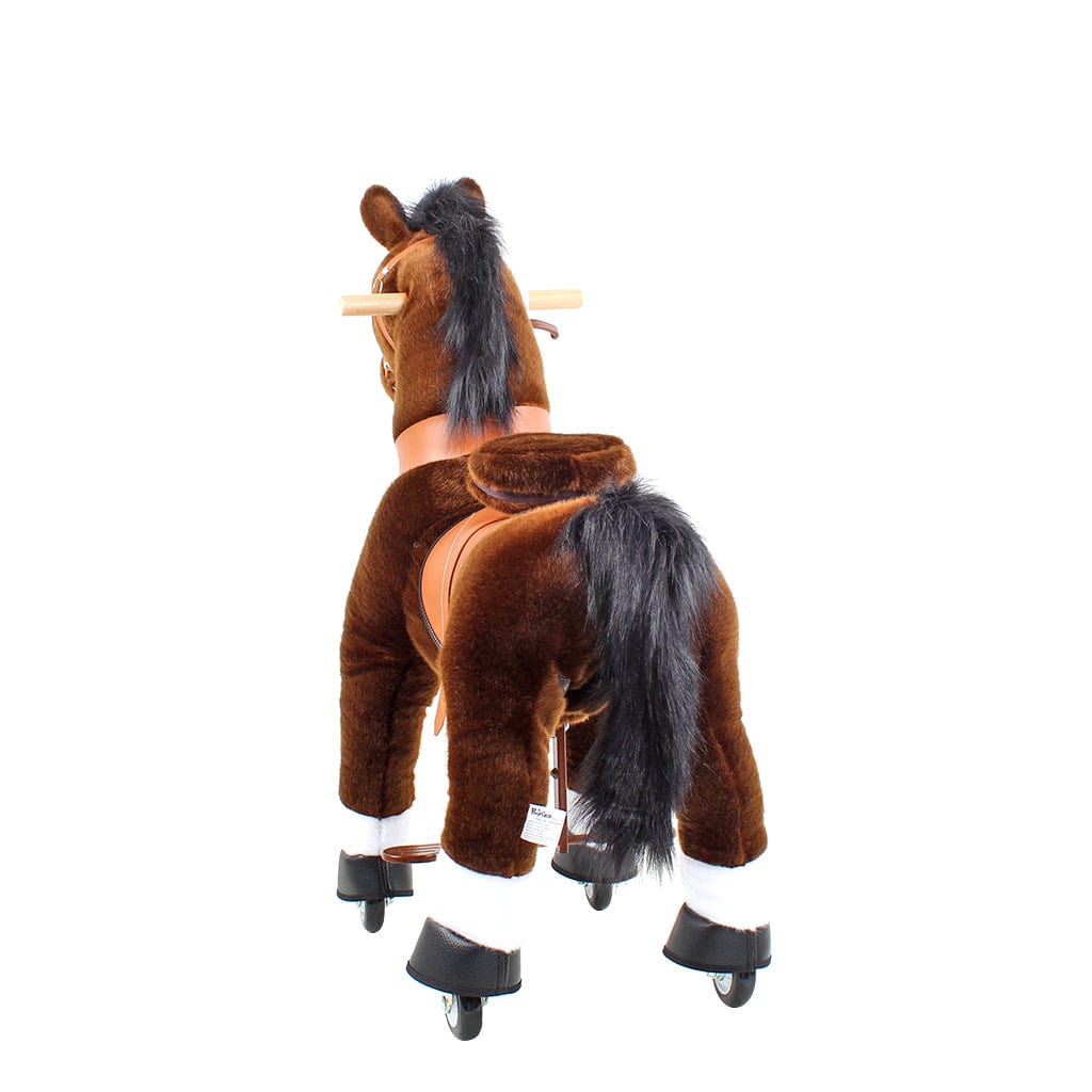 PonyCycle, Inc. Model U Ride on Horse Riding Toy Age 4-7 Chocolate