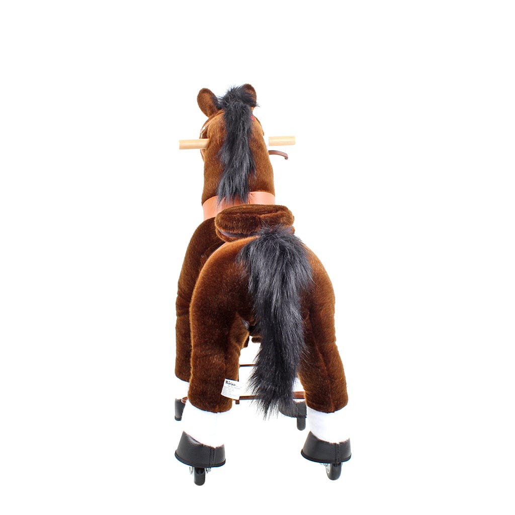 PonyCycle, Inc. Model U Ride on Horse Riding Toy Age 4-7 Chocolate