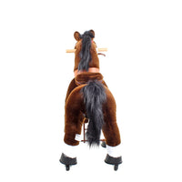 PonyCycle, Inc. Model U Ride on Horse Riding Toy Age 4-7 Chocolate
