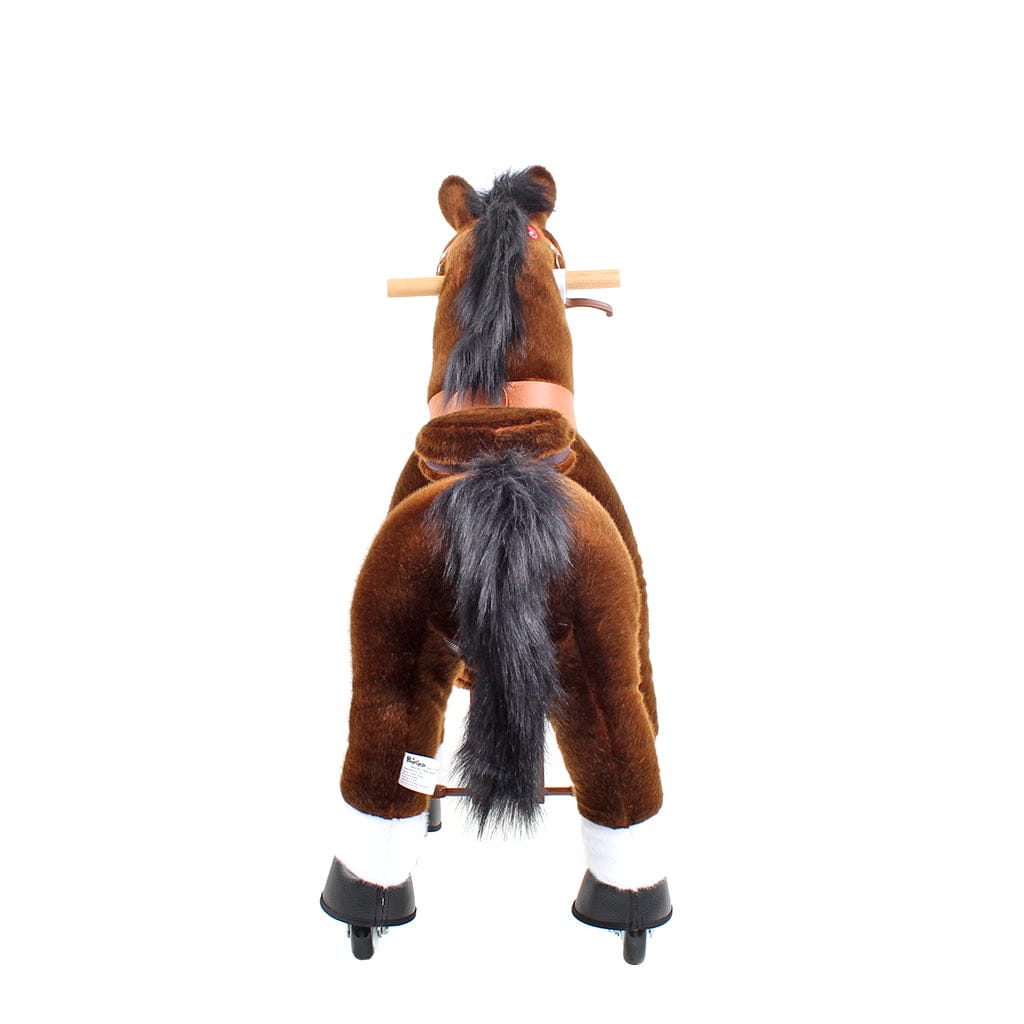 PonyCycle, Inc. Model U Ride on Horse Riding Toy Age 4-7 Chocolate