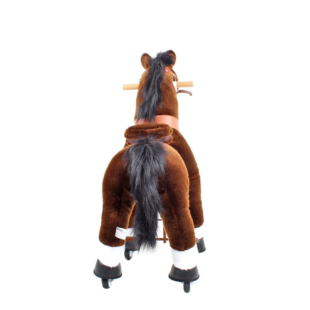 PonyCycle, Inc. Model U Ride on Horse Riding Toy Age 4-7 Chocolate