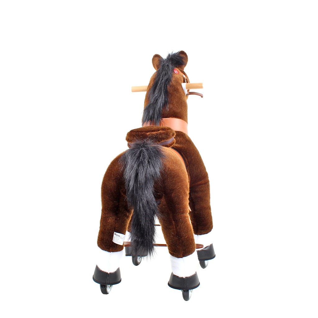 PonyCycle, Inc. Model U Ride on Horse Riding Toy Age 4-7 Chocolate