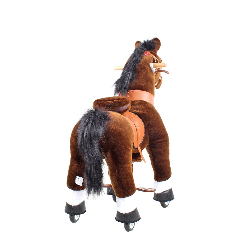 PonyCycle, Inc. Model U Ride on Horse Riding Toy Age 4-7 Chocolate