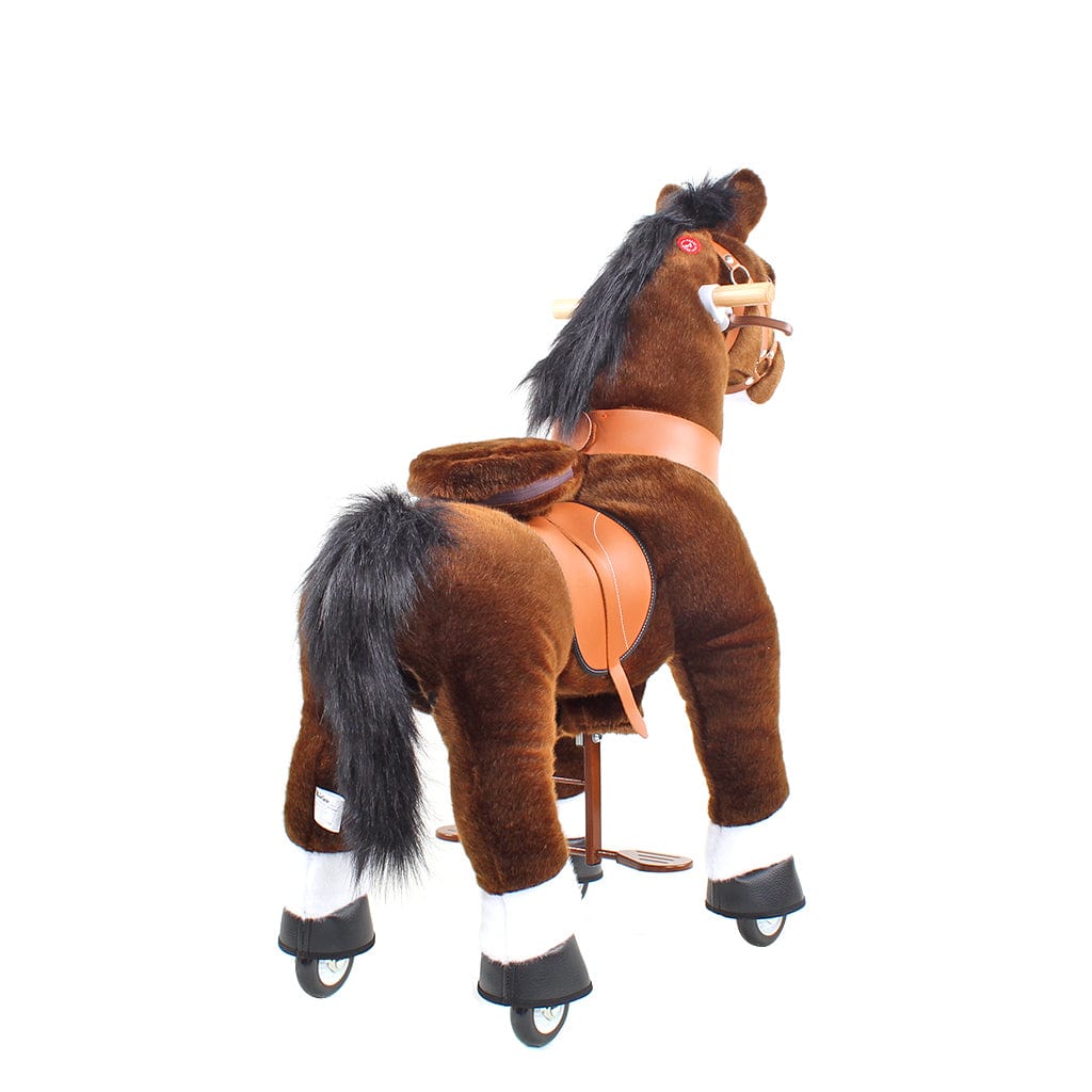 PonyCycle, Inc. Model U Ride on Horse Riding Toy Age 4-7 Chocolate