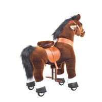PonyCycle, Inc. Model U Ride on Horse Riding Toy Age 4-7 Chocolate