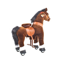PonyCycle, Inc. Model U Ride on Horse Riding Toy Age 4-7 Chocolate