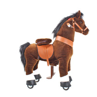 PonyCycle, Inc. Model U Ride on Horse Riding Toy Age 4-7 Chocolate