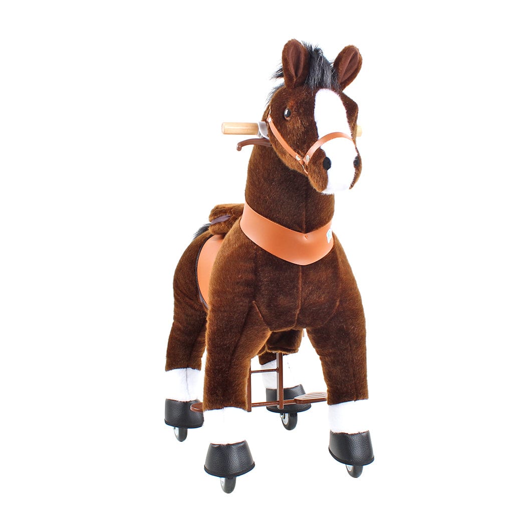 PonyCycle, Inc. Model U Ride on Horse Riding Toy Age 4-7 Chocolate