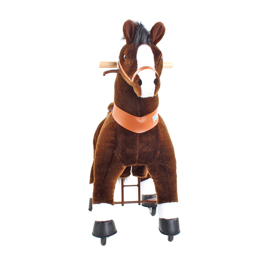 PonyCycle, Inc. Model U Ride on Horse Riding Toy Age 4-7 Chocolate