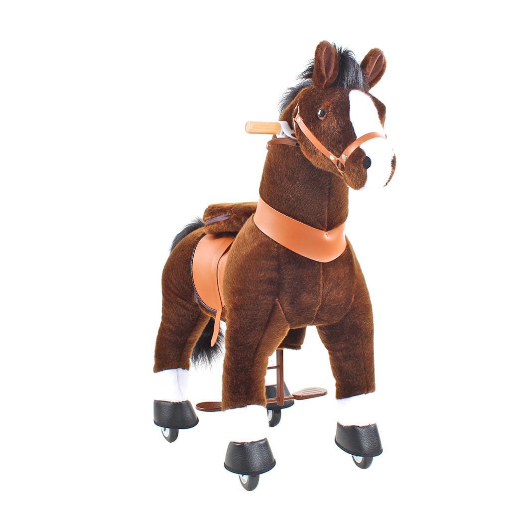 PonyCycle, Inc. Model U Ride on Horse Riding Toy Age 4-7 Chocolate