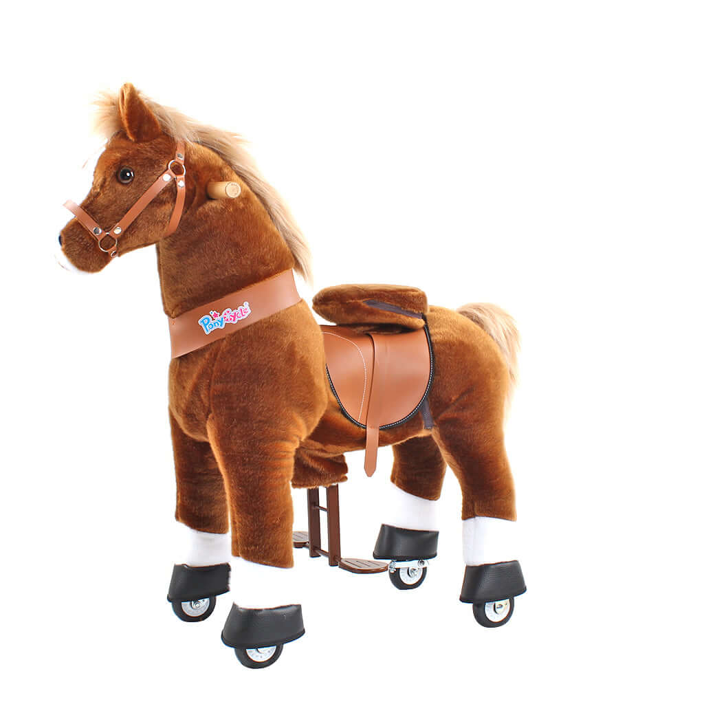 PonyCycle, Inc. Ride-on Horse Pony Toy Age 4-7 Brown
