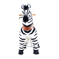 PonyCycle, Inc. PonyCycle Ride on Zebra Horse Toy Age 4-7