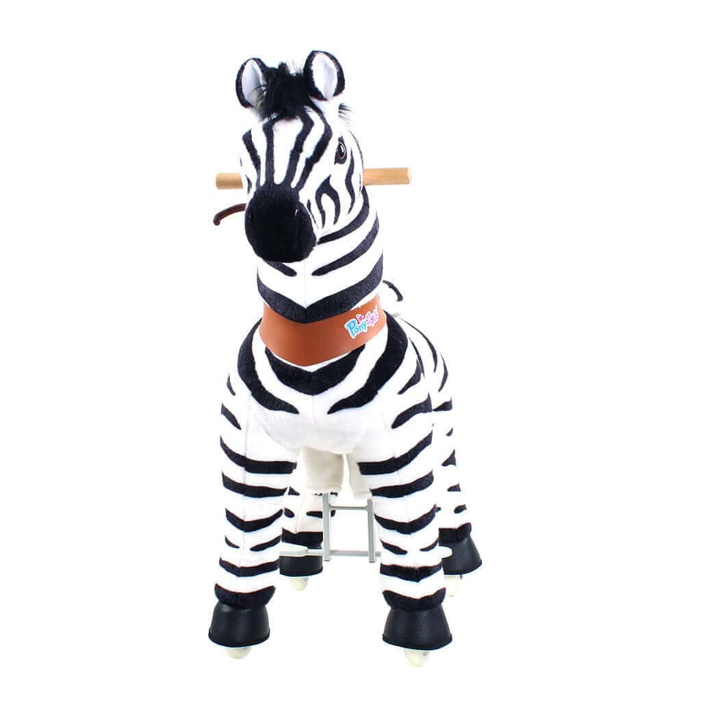 PonyCycle, Inc. PonyCycle Ride on Zebra Horse Toy Age 4-7