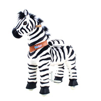 PonyCycle, Inc. PonyCycle Ride on Zebra Horse Toy Age 4-7