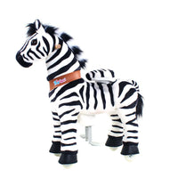 PonyCycle, Inc. PonyCycle Ride on Zebra Horse Toy Age 4-7