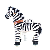 PonyCycle, Inc. PonyCycle Ride on Zebra Horse Toy Age 4-7