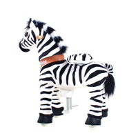PonyCycle, Inc. PonyCycle Ride on Zebra Horse Toy Age 4-7