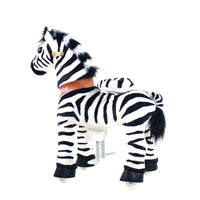 PonyCycle, Inc. PonyCycle Ride on Zebra Horse Toy Age 4-7