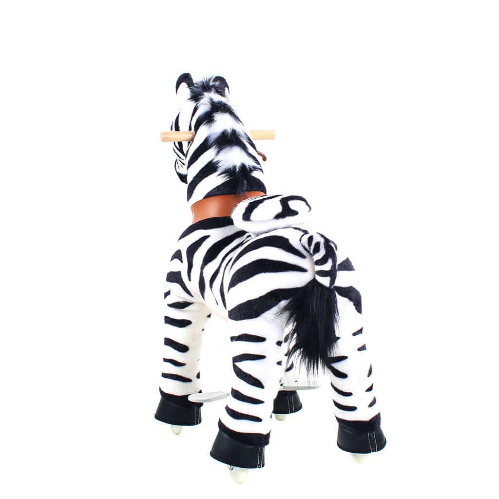 PonyCycle, Inc. PonyCycle Ride on Zebra Horse Toy Age 4-7