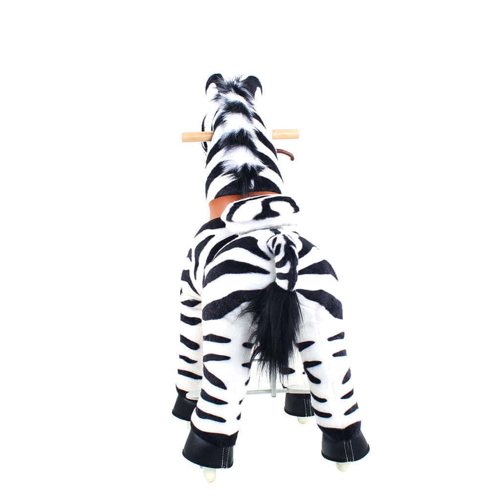 PonyCycle, Inc. PonyCycle Ride on Zebra Horse Toy Age 4-7