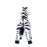 PonyCycle, Inc. PonyCycle Ride on Zebra Horse Toy Age 4-7