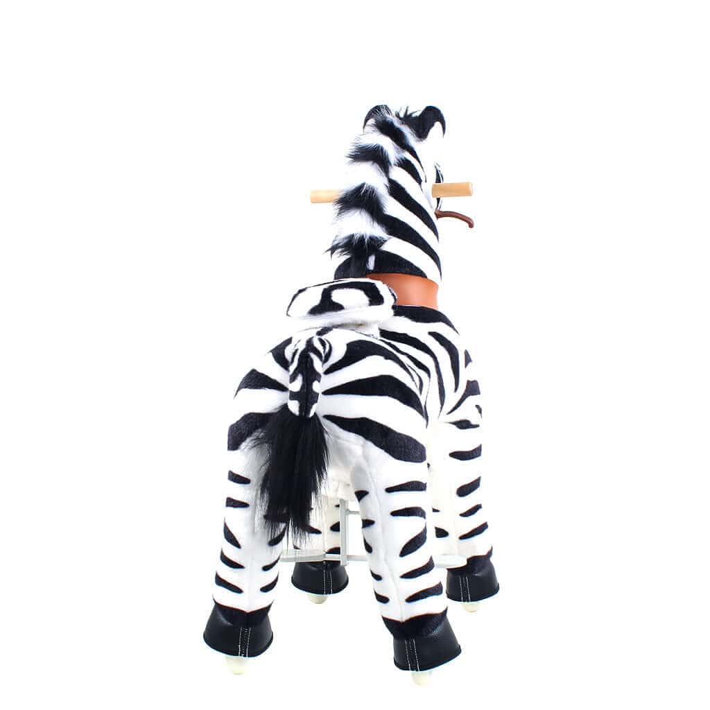 PonyCycle, Inc. PonyCycle Ride on Zebra Horse Toy Age 4-7