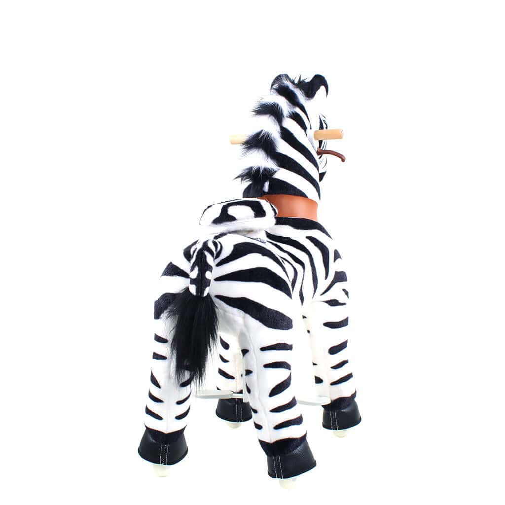 PonyCycle, Inc. PonyCycle Ride on Zebra Horse Toy Age 4-7