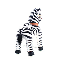 PonyCycle, Inc. PonyCycle Ride on Zebra Horse Toy Age 4-7