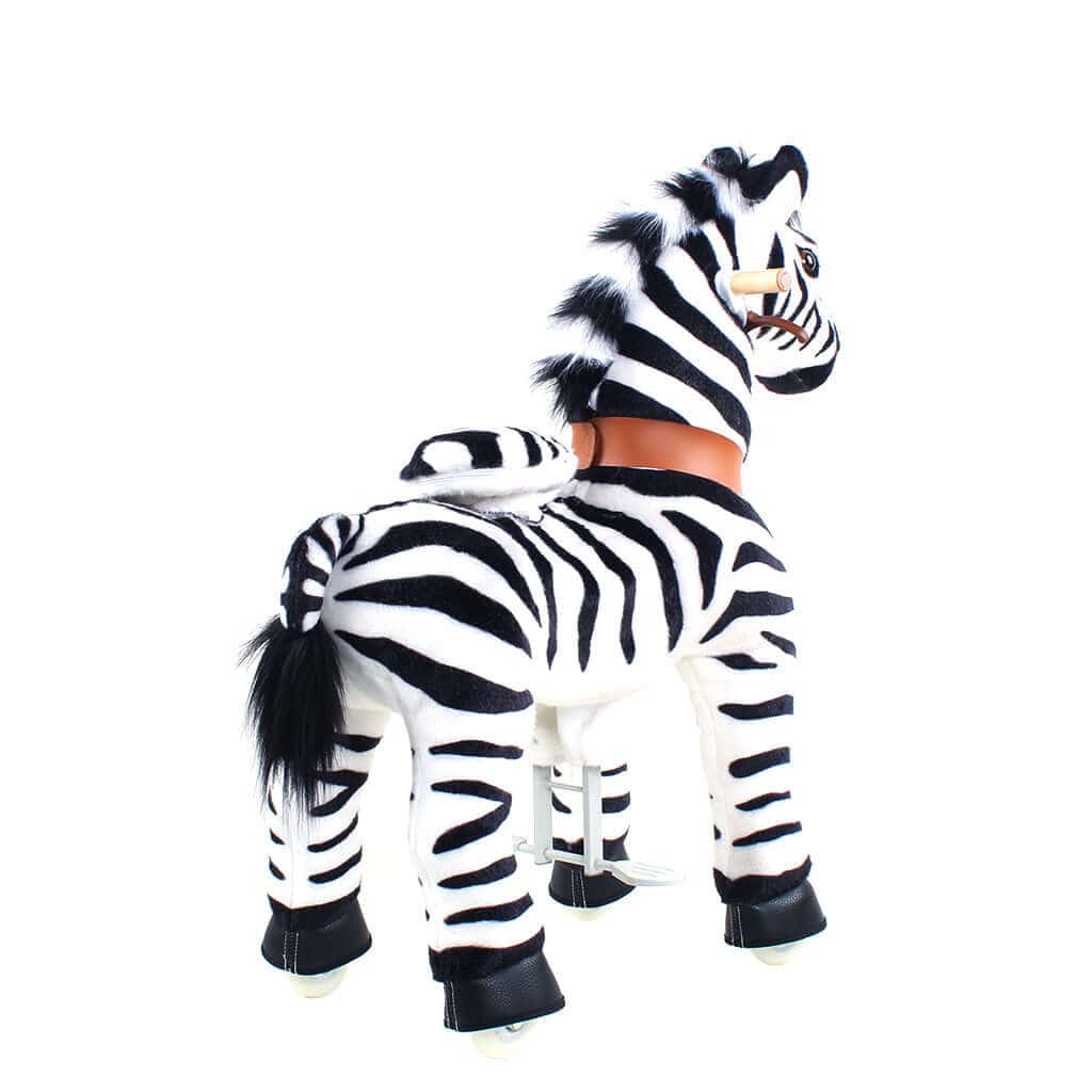 PonyCycle, Inc. PonyCycle Ride on Zebra Horse Toy Age 4-7