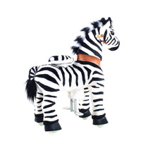 PonyCycle, Inc. PonyCycle Ride on Zebra Horse Toy Age 4-7