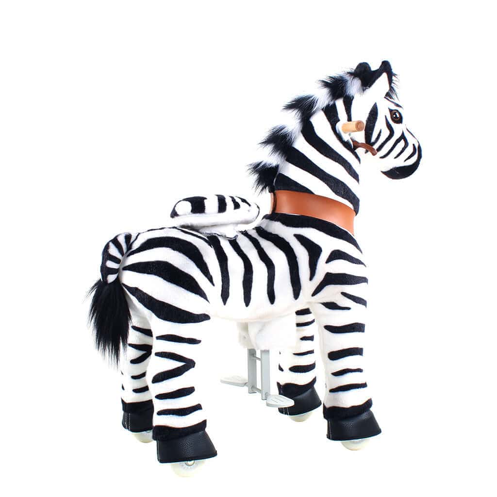PonyCycle, Inc. PonyCycle Ride on Zebra Horse Toy Age 4-7