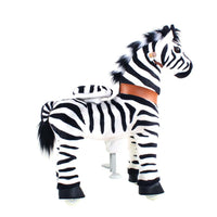 PonyCycle, Inc. PonyCycle Ride on Zebra Horse Toy Age 4-7