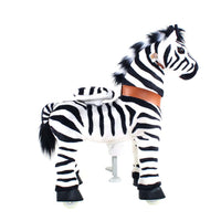 PonyCycle, Inc. PonyCycle Ride on Zebra Horse Toy Age 4-7
